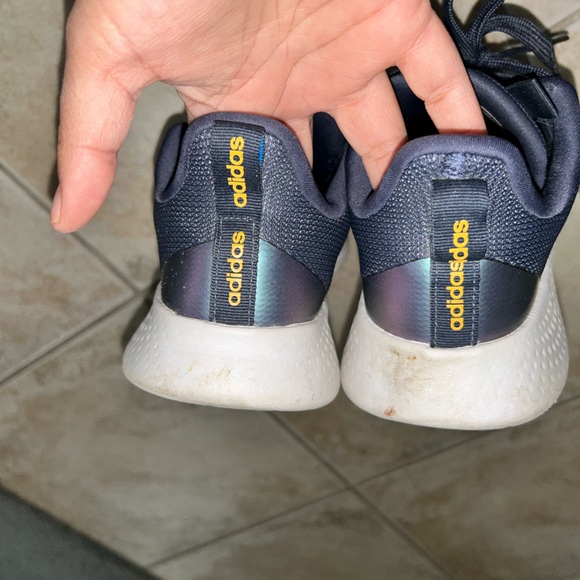 7.5 pre loved Adidas Puremotion Lifestyle Navy Women’s Sneakers - Picture 3 of 10